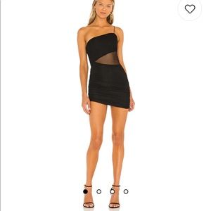 Revolve Superdown Jerica Mini Dress in Black